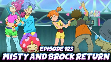 pokemon journeys misty|pokemon misty and brock return.